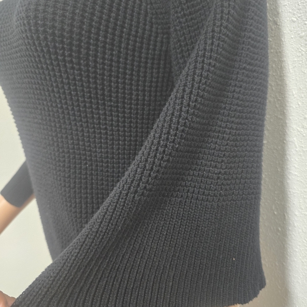 H by Halston Black Cowl Neck Sweater - Picture 9 of 12